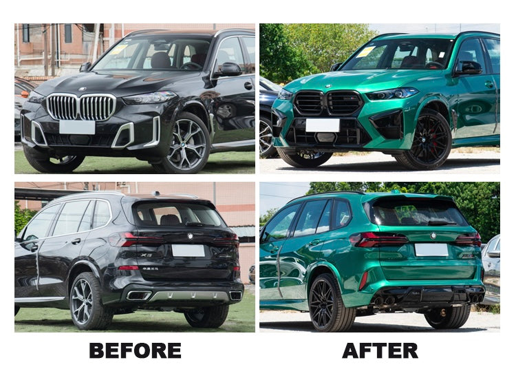 BMW X5 G05 F95 X5M Convert Facelift Body Kit Bumper