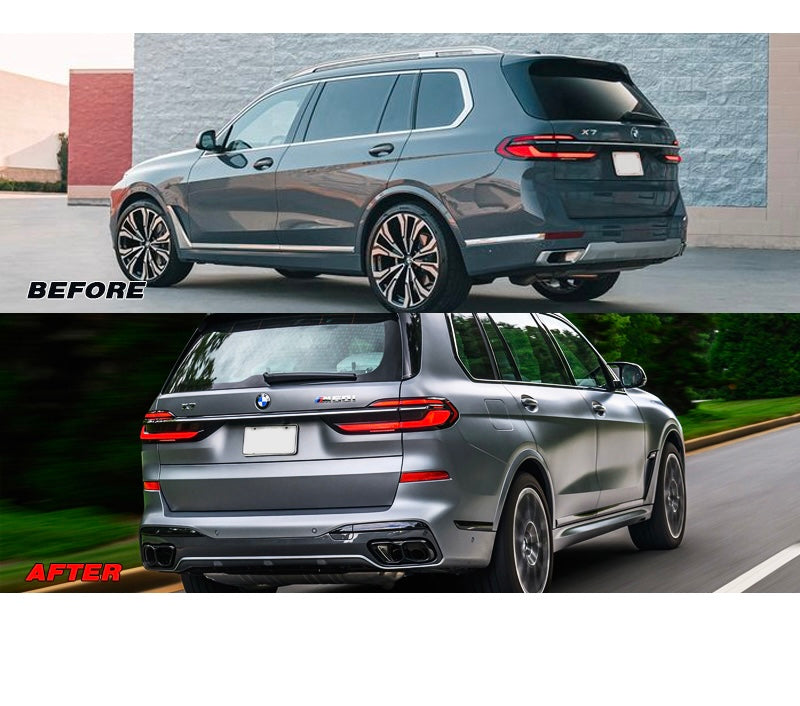 2023+ BMW X7 G07 LCI M60i M-tech Convert Body Kit Bumper PP Material