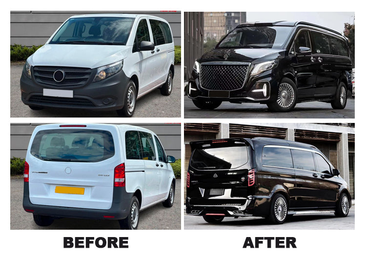 Mercedes Benz V-class v260 VITO W447 VIP VAN Conversion Body kit