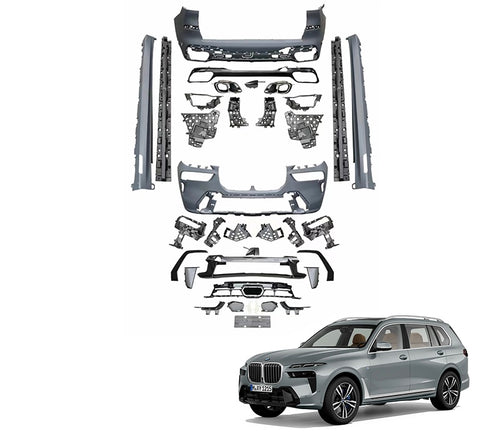 2023+ BMW X7 G07 LCI M60i M-tech Convert Body Kit Bumper PP Material