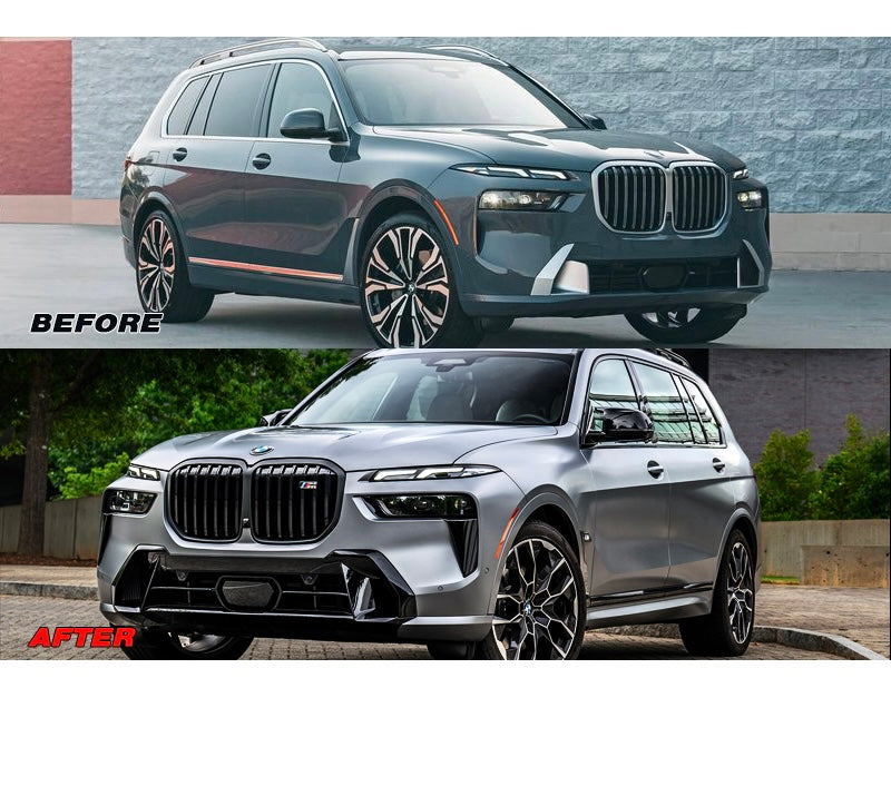 2023+ BMW X7 G07 LCI M60i M-tech Convert Body Kit Bumper PP Material