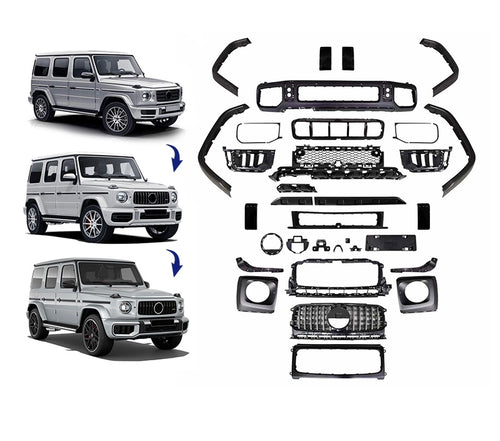 2024+ Mercedes Benz G-class W463/W464/W465 G63 Body Kit Bumper G65 Facelift Kit G Wagon Upgrade Kit